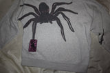 Spider Zip Up One of a Kind Size S/M Oversized Fit