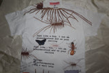 Bug T-Shirt w/ Keychain Size M One of a Kind