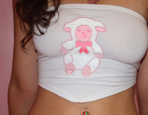 Little Lamb Tube Top