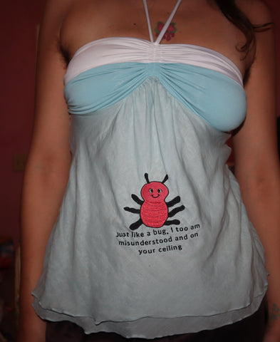 Upcycled Misunderstood Bug Top