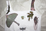 Green Critter Tank Size M/L One of a Kind