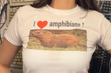 Preorder I ❤️ Amphibians baby tee